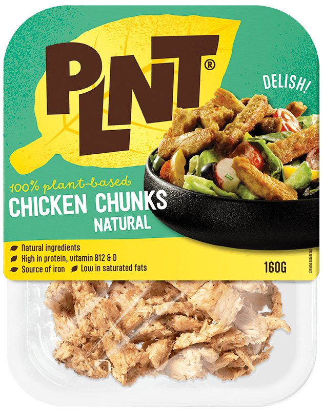 PLNT - Plant-based Chicken Chunks Natural