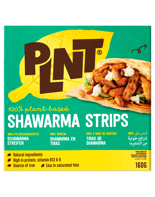 PLNT - Frozen Shawarma Strips (DE)