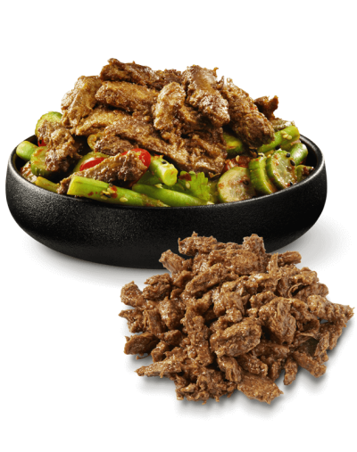 Rind Streifen Rendang