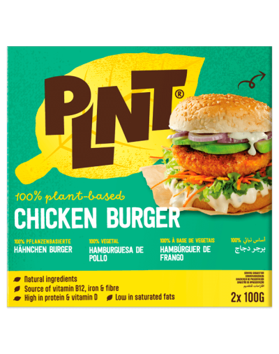 PLNT - Frozen Chicken Burger (DE)