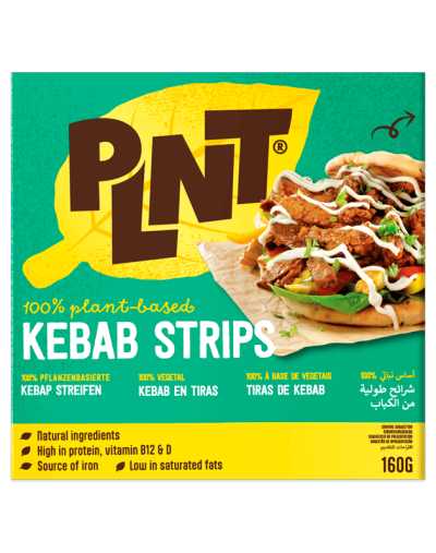 PLNT - Frozen Kebab Strips (DE)
